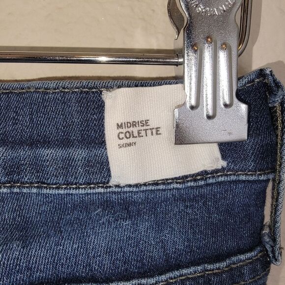 Hudson Midrise Colette Skinny denim jeans size 27 - Picture 6 of 7